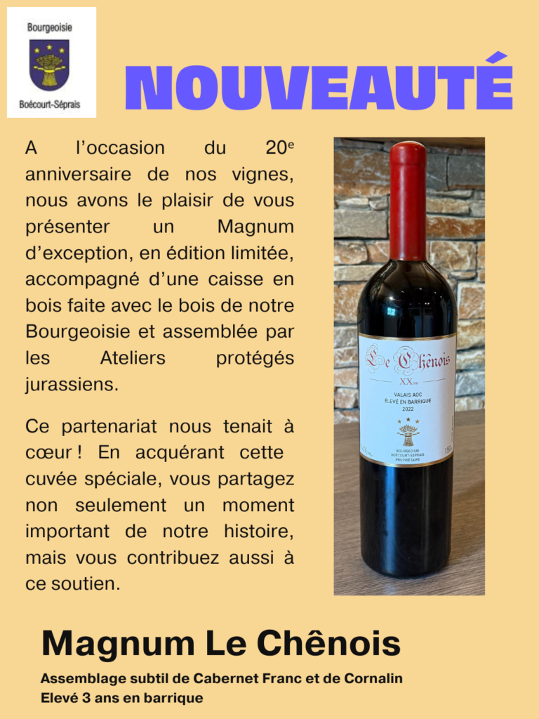 Nouveauté – Anniversaire